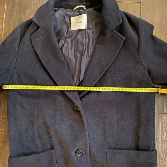 Wilfred Navy Coat size S - Picture 6 of 7